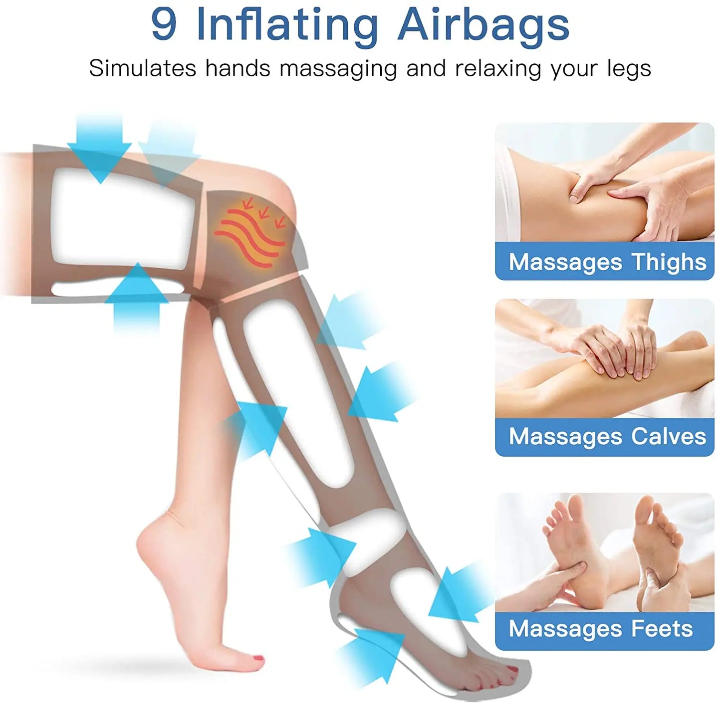 Cartmela Foot & Leg Air Compression Massager