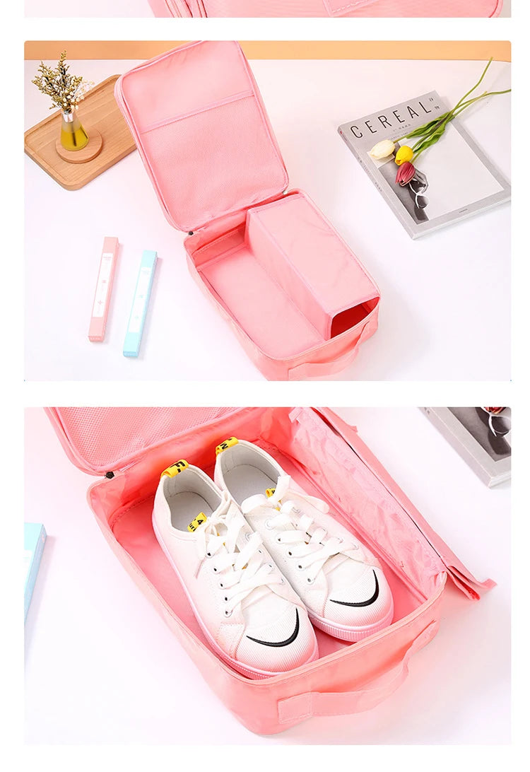 Portable Travel Shoe Bag – Multifunctional Organizer for Clothes & Shoes