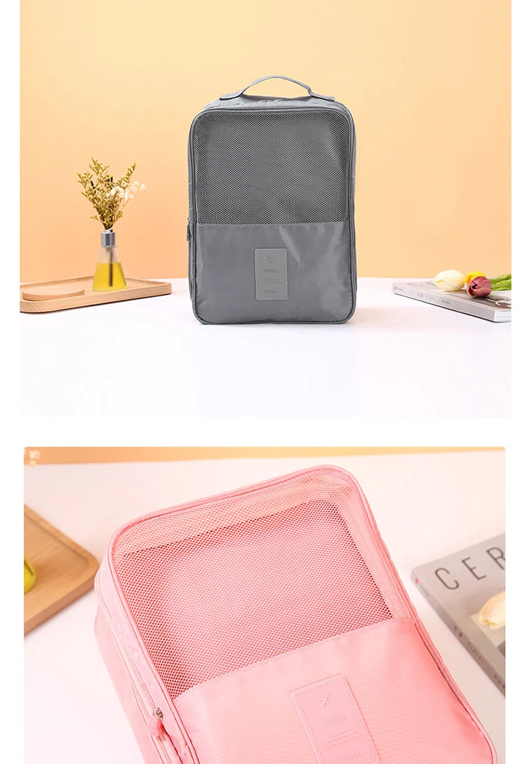 Portable Travel Shoe Bag – Multifunctional Organizer for Clothes & Shoes