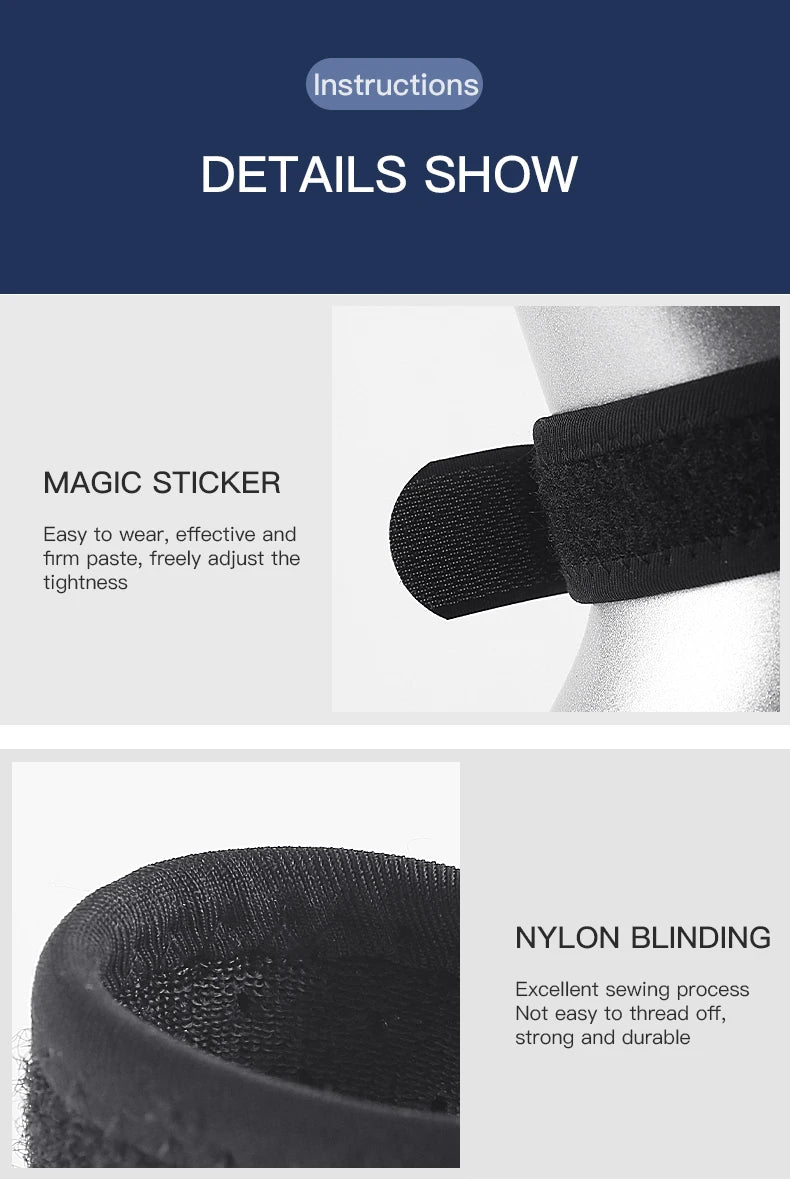 Patellar Tendon Knee Strap – Adjustable Support Brace for Sports