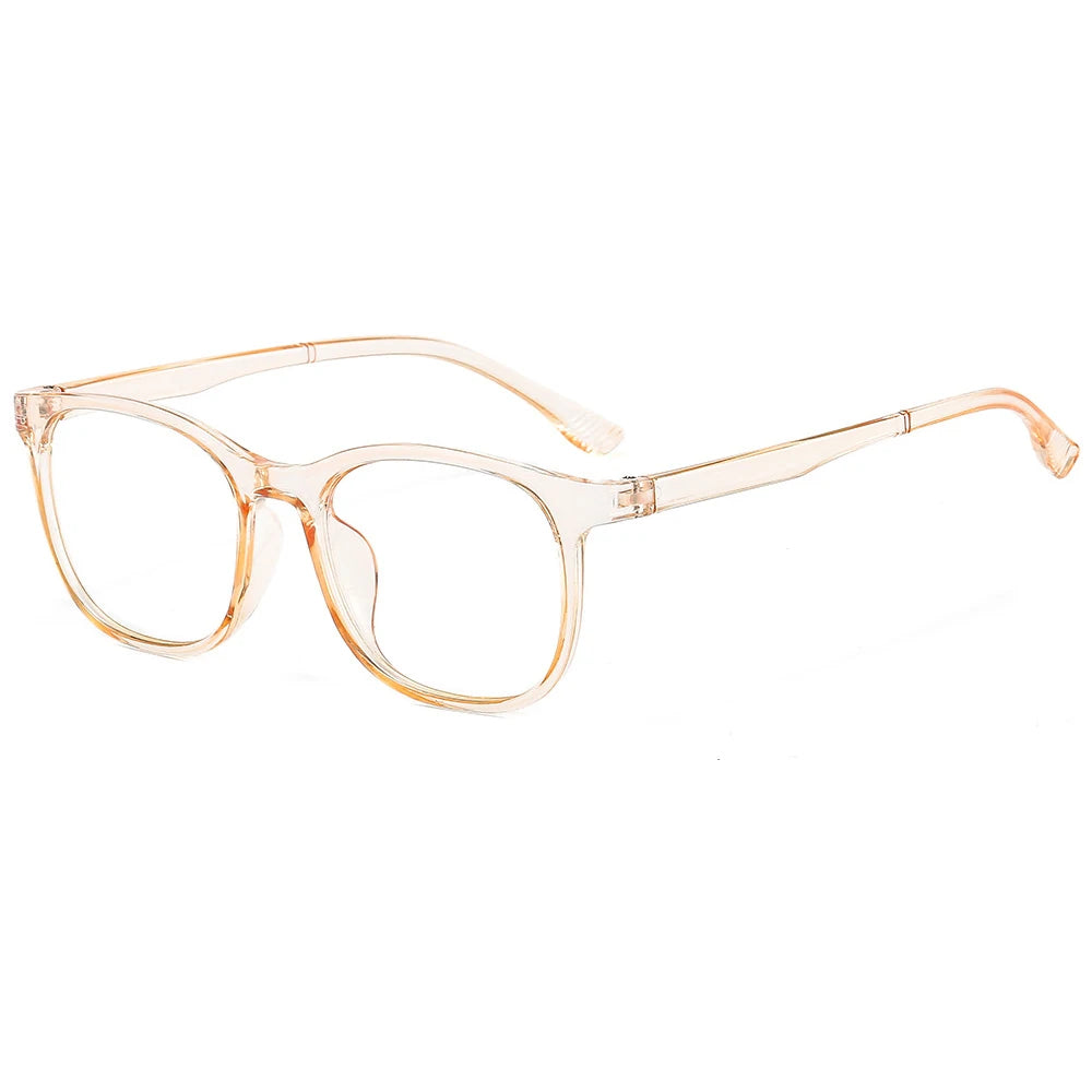 Transparent Blue Light Glasses – Square Frame Eyewear for All