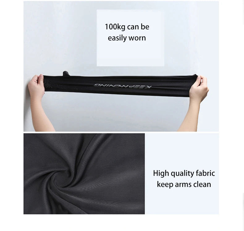 Ice Silk Arm Sleeves –UV Sun Protection for Men & Women Outdoor Sports