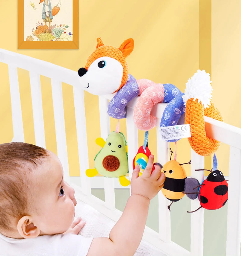 Cartmela Baby Spiral Plush Toys