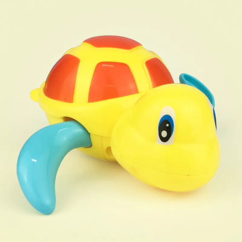 Cute Wind-Up Swimming Turtle – Baby Bath & Pool Water Toy