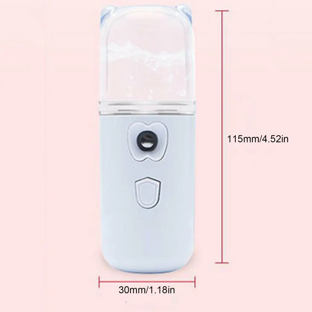 Cute Cow USB Nano Mist Sprayer & Humidifier for Skin Hydration