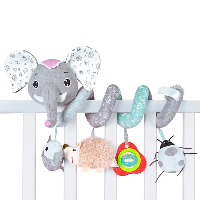 Cartmela Baby Spiral Plush Toys