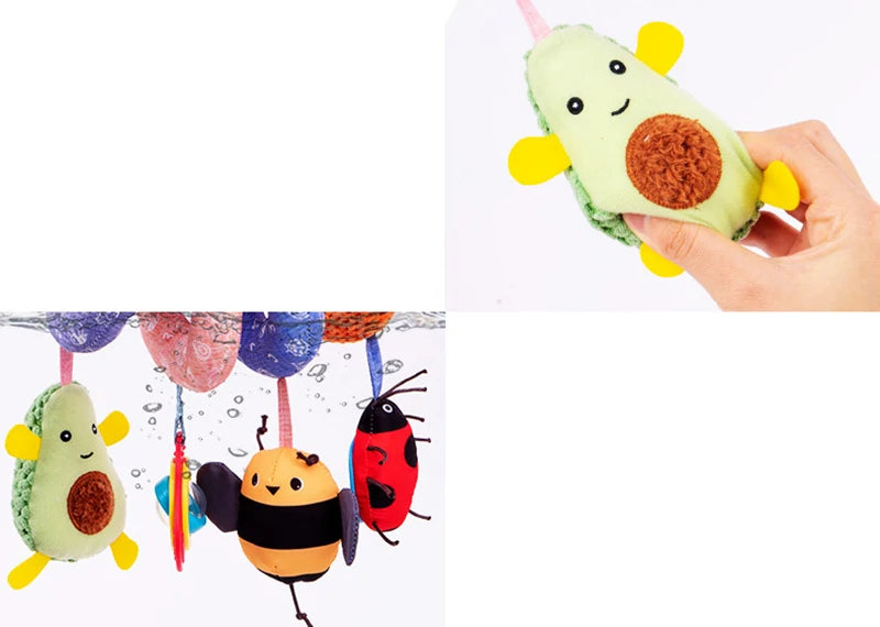Cartmela Baby Spiral Plush Toys