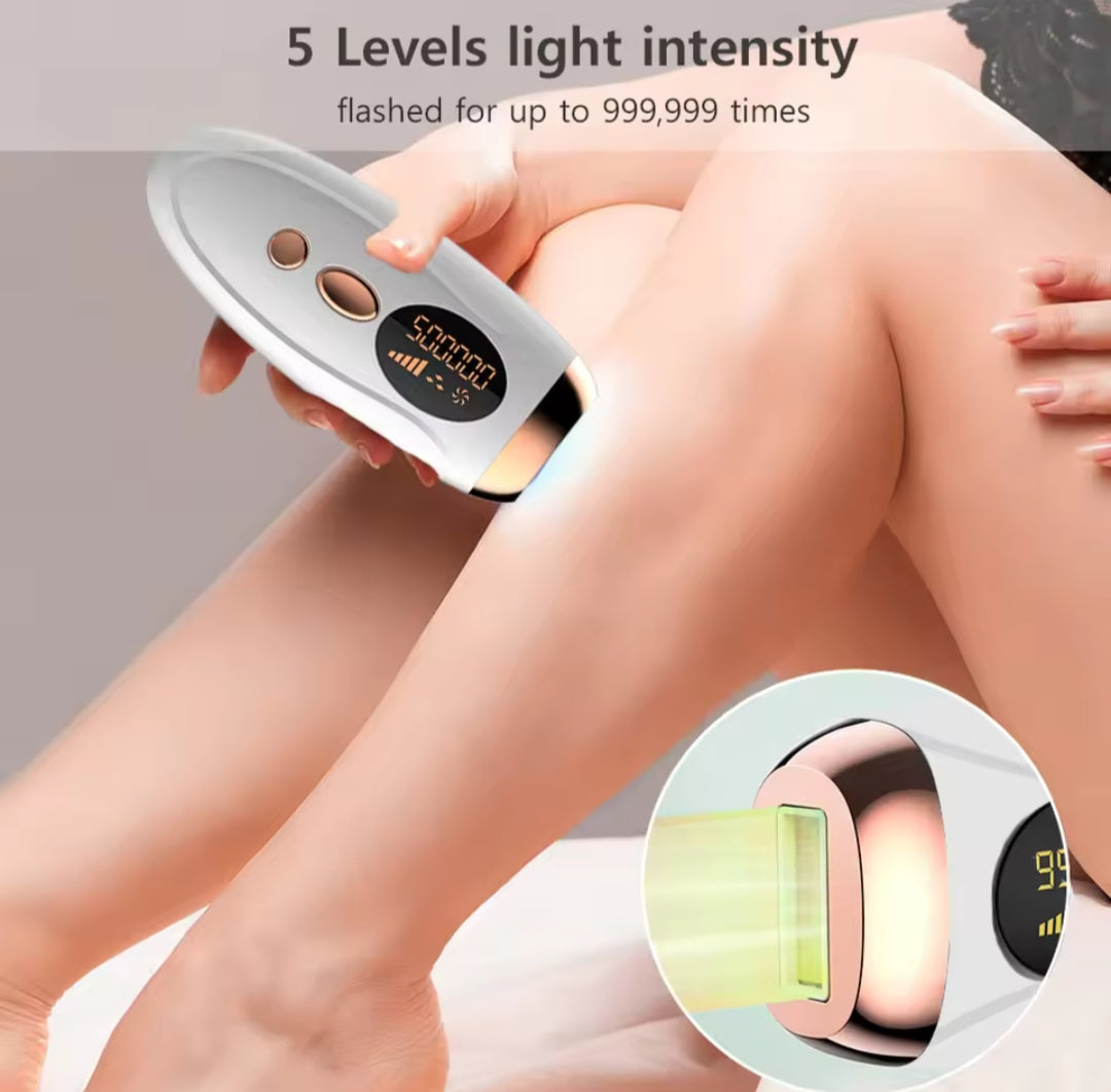 IPL Laser Hair Removal Device – 990,000 Flashes, Painless & Safe