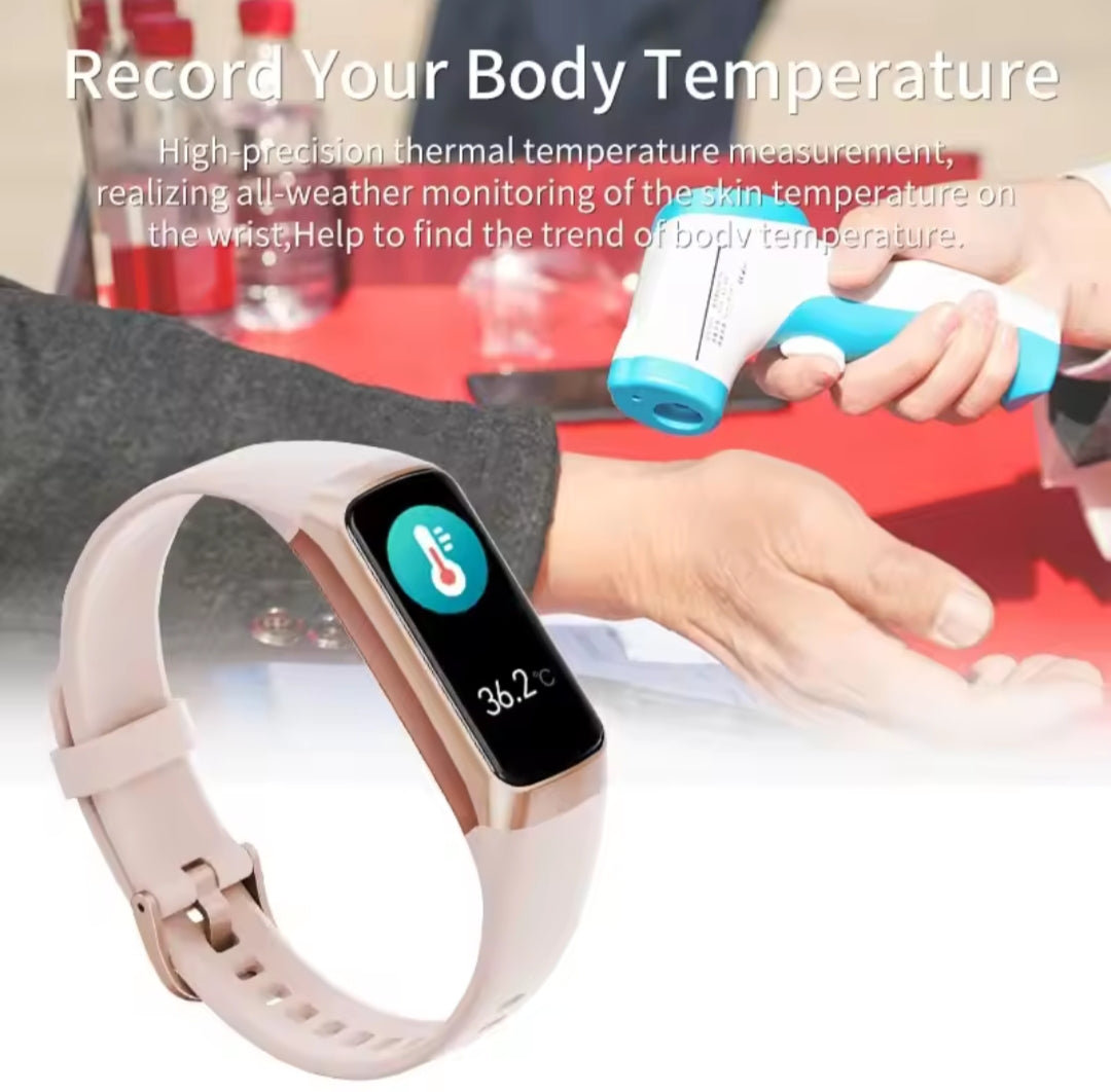 LIGE AMOLED Smart Watch 2023 Waterproof Fitness Tracker