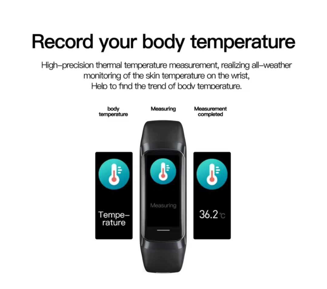 LIGE AMOLED Smart Watch 2023 Waterproof Fitness Tracker