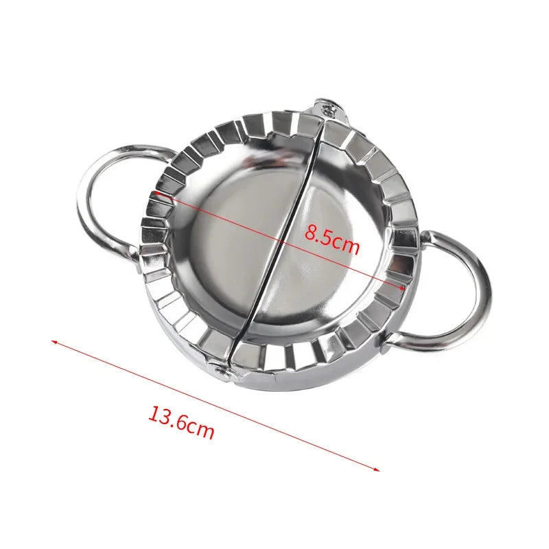 Stainless Steel Dumpling Maker Press for Ravioli, Pie, and Pastry