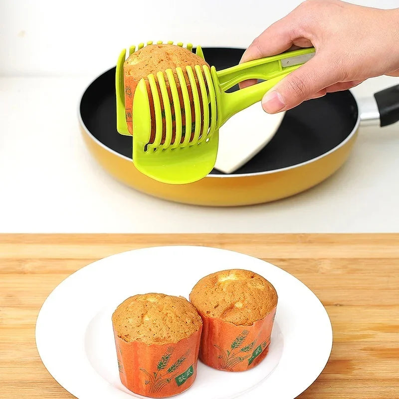 Stainless Steel Handheld Orange, Lemon, Tomato & Onion Slicer