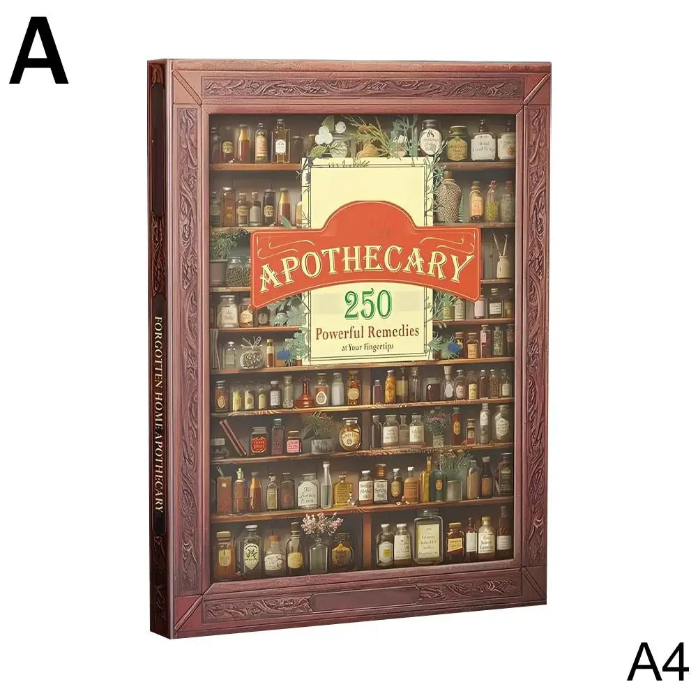 Forgotten Home Apothecary Book – 250 Natural Remedies Guide
