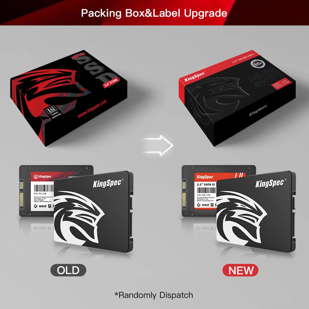 480GB/512GB SATAIII SSD – Internal 2.5" Solid State Drive