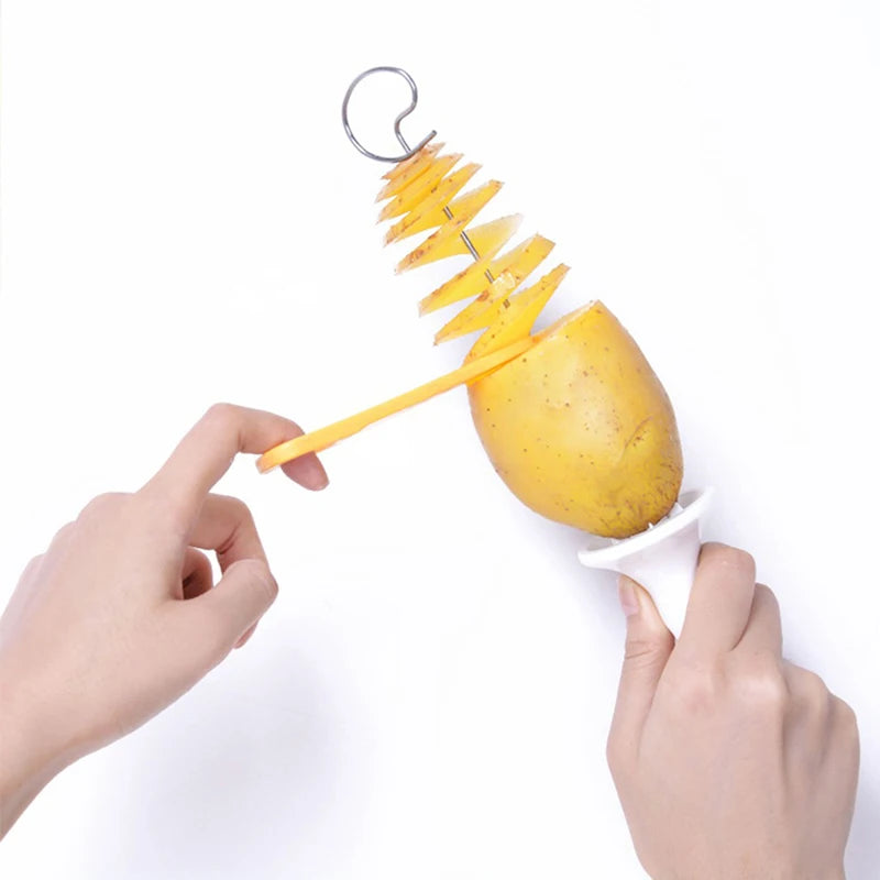 Spiral Potato Cutter – DIY Twisted Vegetable & Fruit Slicer