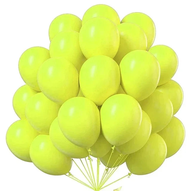 10–100pcs Pearl Latex Balloons – Party & Baby Shower Decor