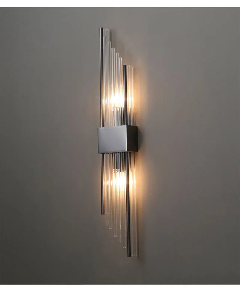 Luxury LED Wall Lamp - Modern Gold Wall Sconce for Living Room