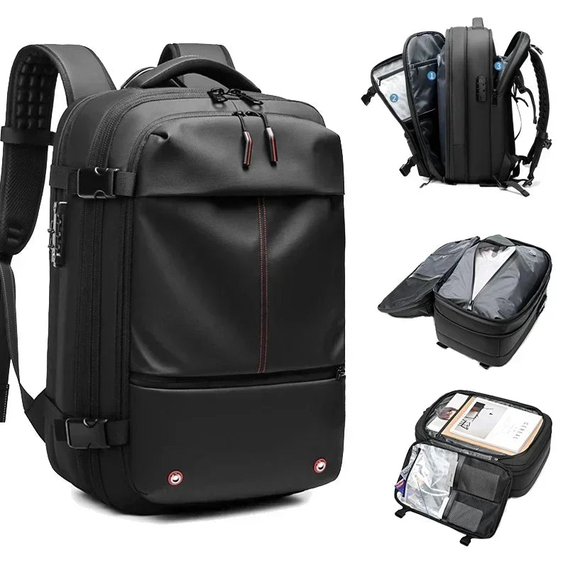 Cartmela 60L Vacuum Compression Backpack with Pump