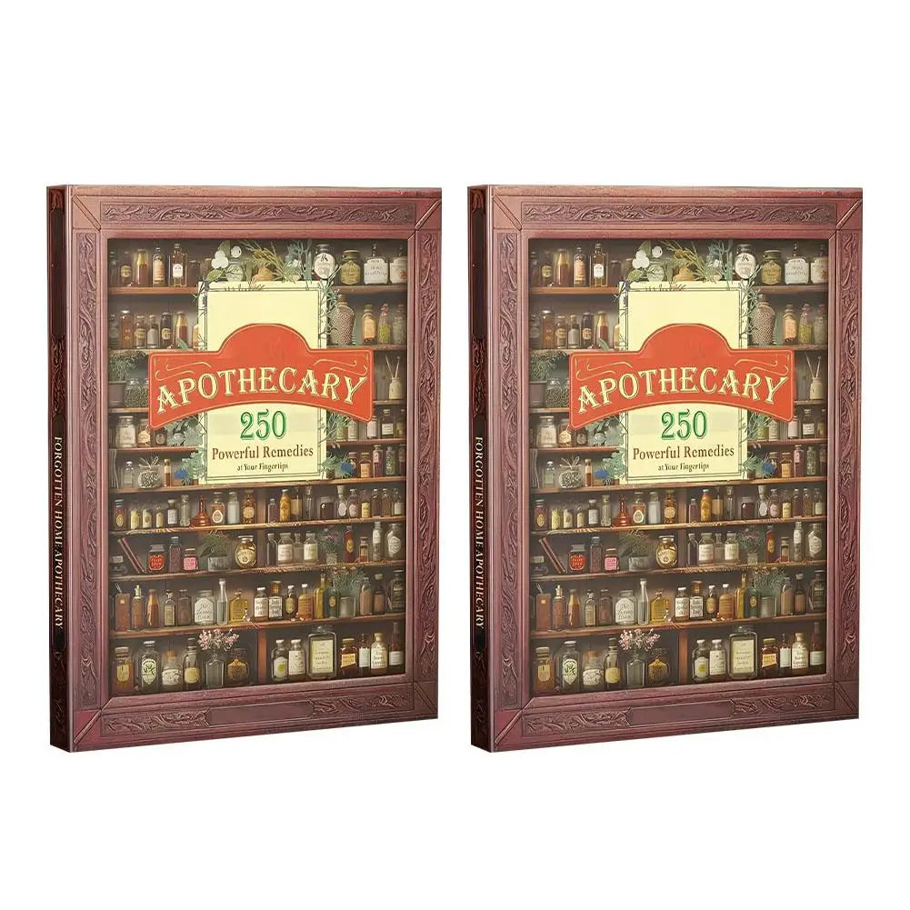 Forgotten Home Apothecary Book – 250 Natural Remedies Guide