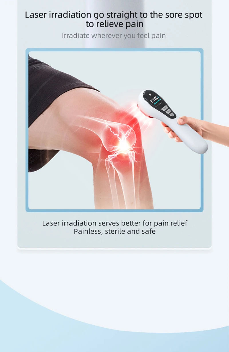 Red Light Therapy Device – Cold Laser Pain Relief & Health Care