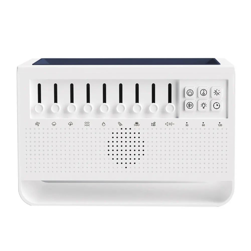Portable White Noise Bluetooth Speaker with Night Light & Humidifier