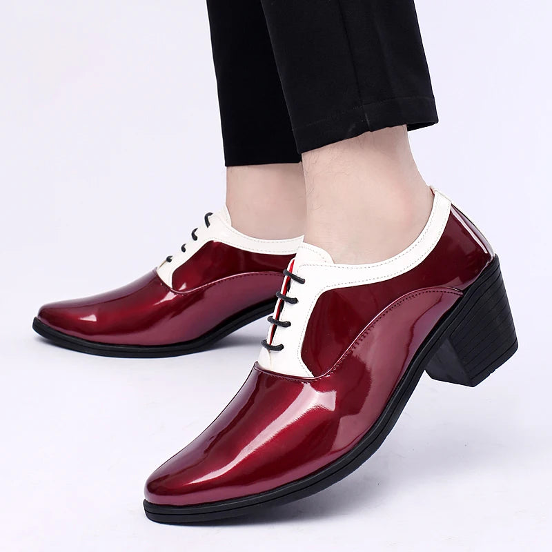 New Groom White & Black Oxfords