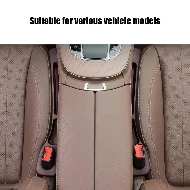 Car Seat Gap Filler Organizer – Waterproof Storage Plug with 2 Grooves