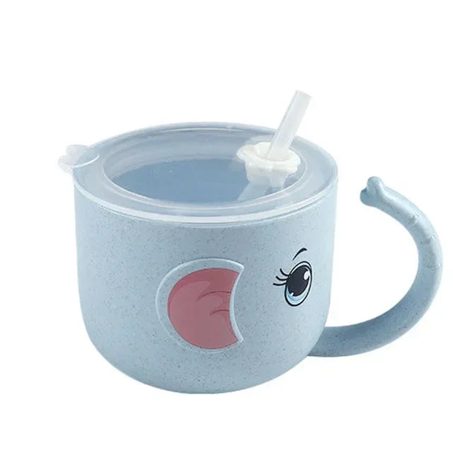 Cartmela Cartoon Elephant Baby Training Cup