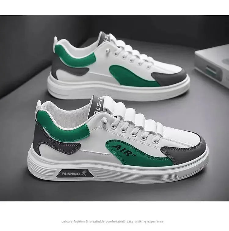 2025 Men’s Leather Casual Shoes – Fashion Sneaker