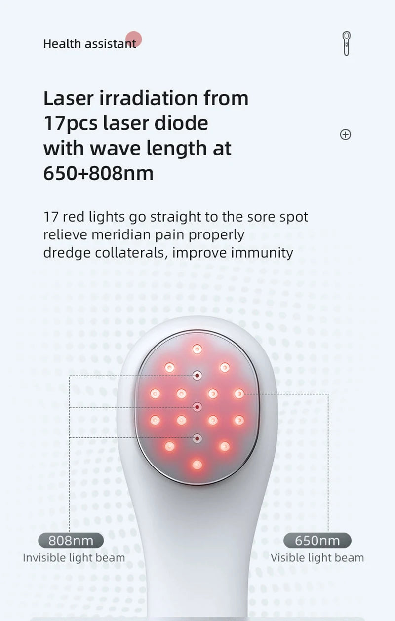 Red Light Therapy Device – Cold Laser Pain Relief & Health Care