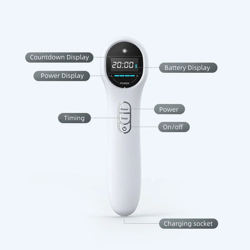 Red Light Therapy Device – Cold Laser Pain Relief & Health Care