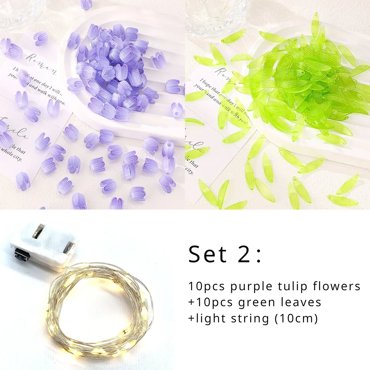 DIY Tulip Mirror Cube Lamp | Handmade Night Light Gift