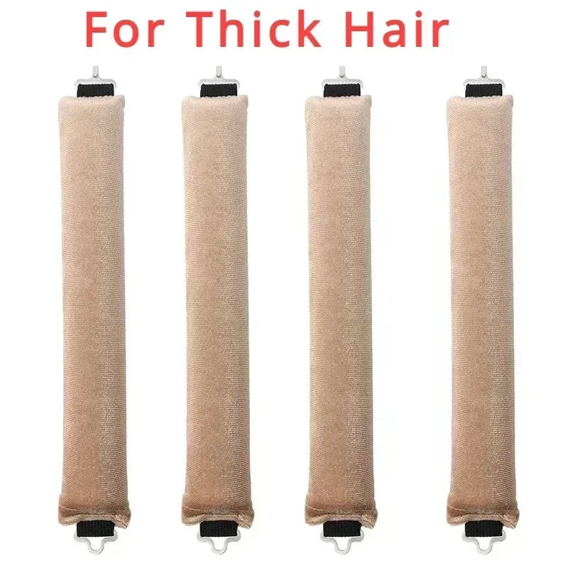 Heatless Hair Curlers – Foam Rollers for No-Heat Overnight Curls
