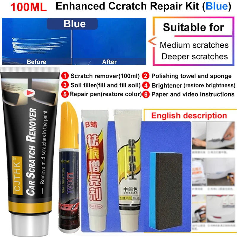 Car Scratch Remover & Polishing Compound for Auto Body Repair