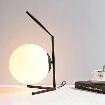 Modern Glass Ball Table Lamp