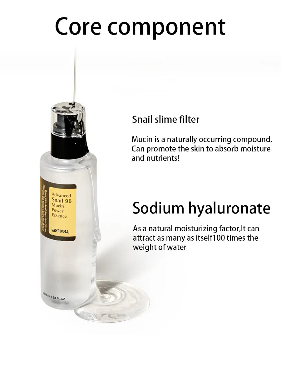 Snail Mucin 96% Essence – Anti-Aging, Firming & Brightening Care
