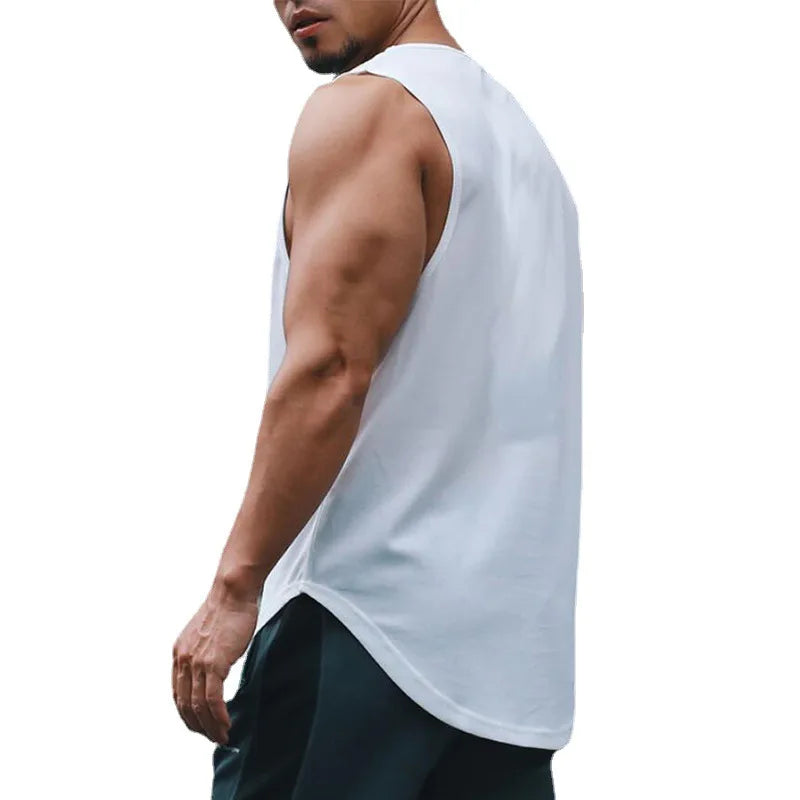 Men's Gym Tank Top – Quick-Dry Sleeveless Workout Shirt
