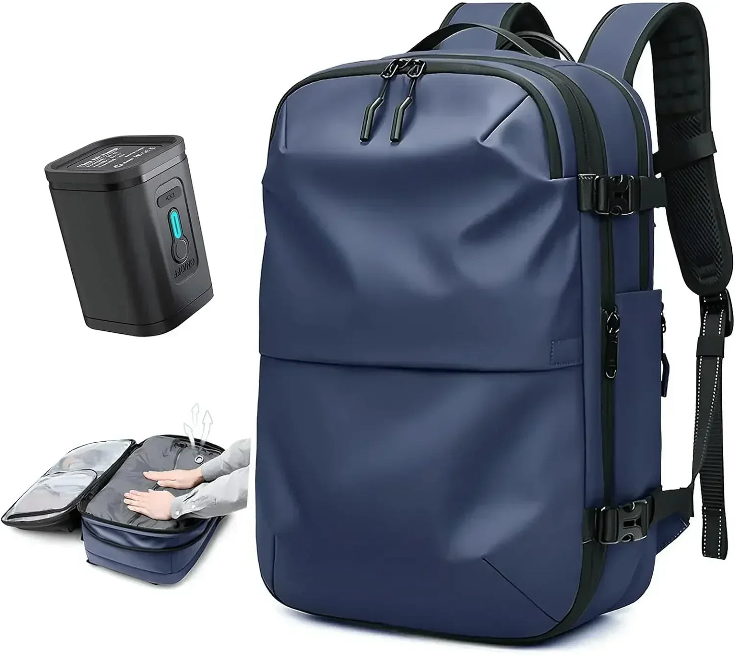 Cartmela 60L Vacuum Compression Backpack with Pump