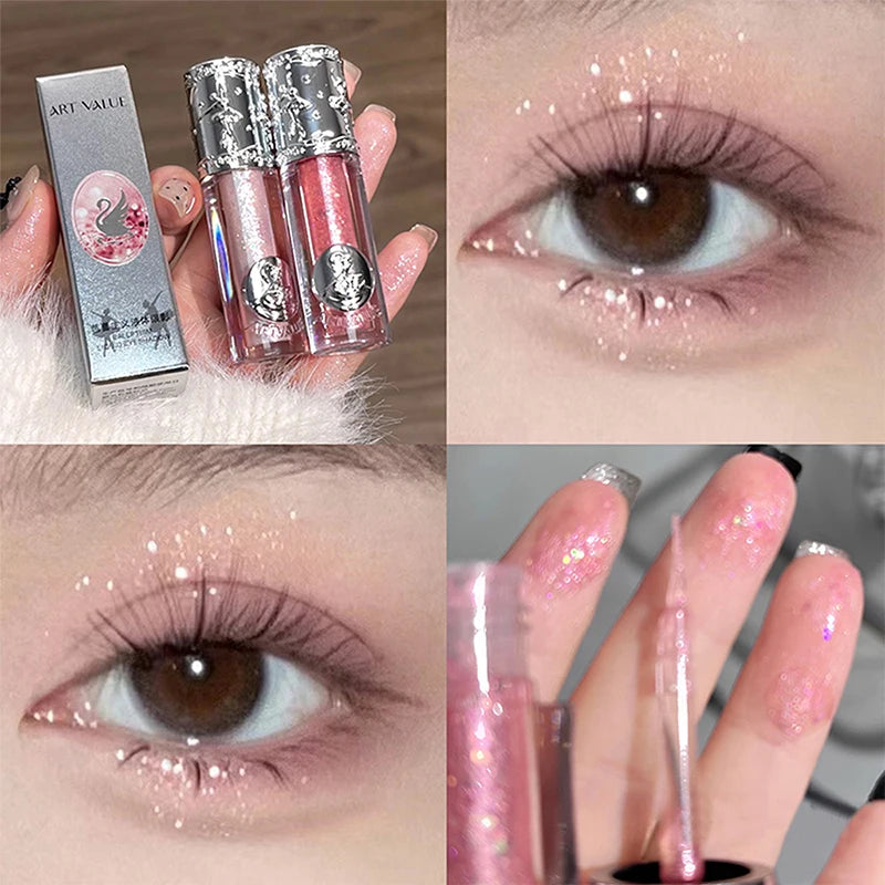 Liquid Shimmer Eyeshadow – Fine Glitter Highlight for Bold Looks