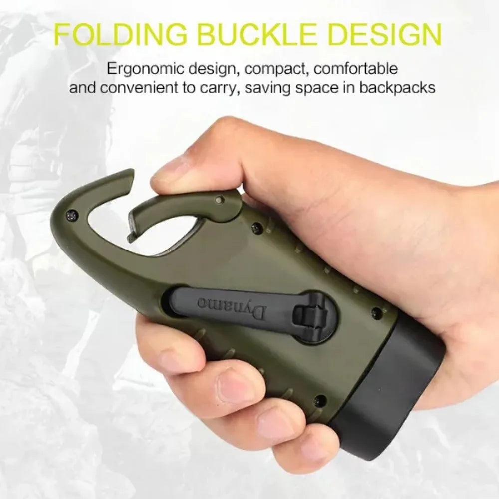 USB Rechargeable LED Pocket Flashlight – Mini Keychain, Waterproof