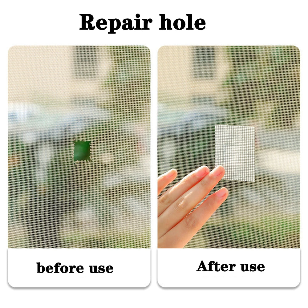 Waterproof Screen Repair Tape – Self-Adhesive Insect Mesh Patch