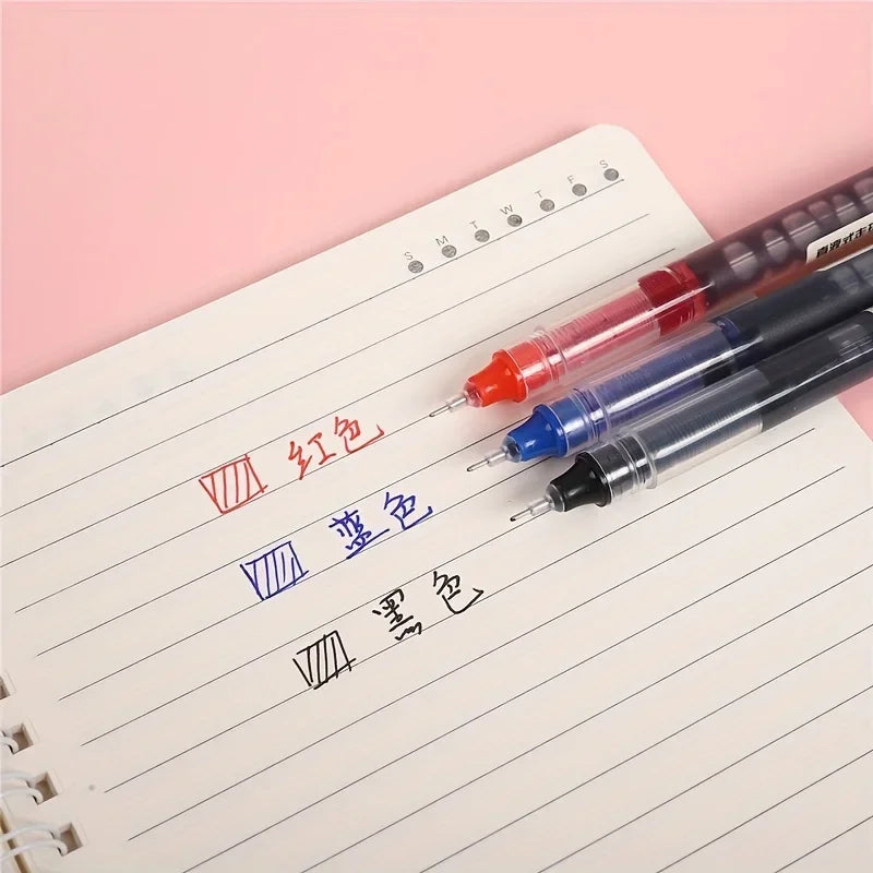 10Pcs High-Quality Needle Tip Gel Pens