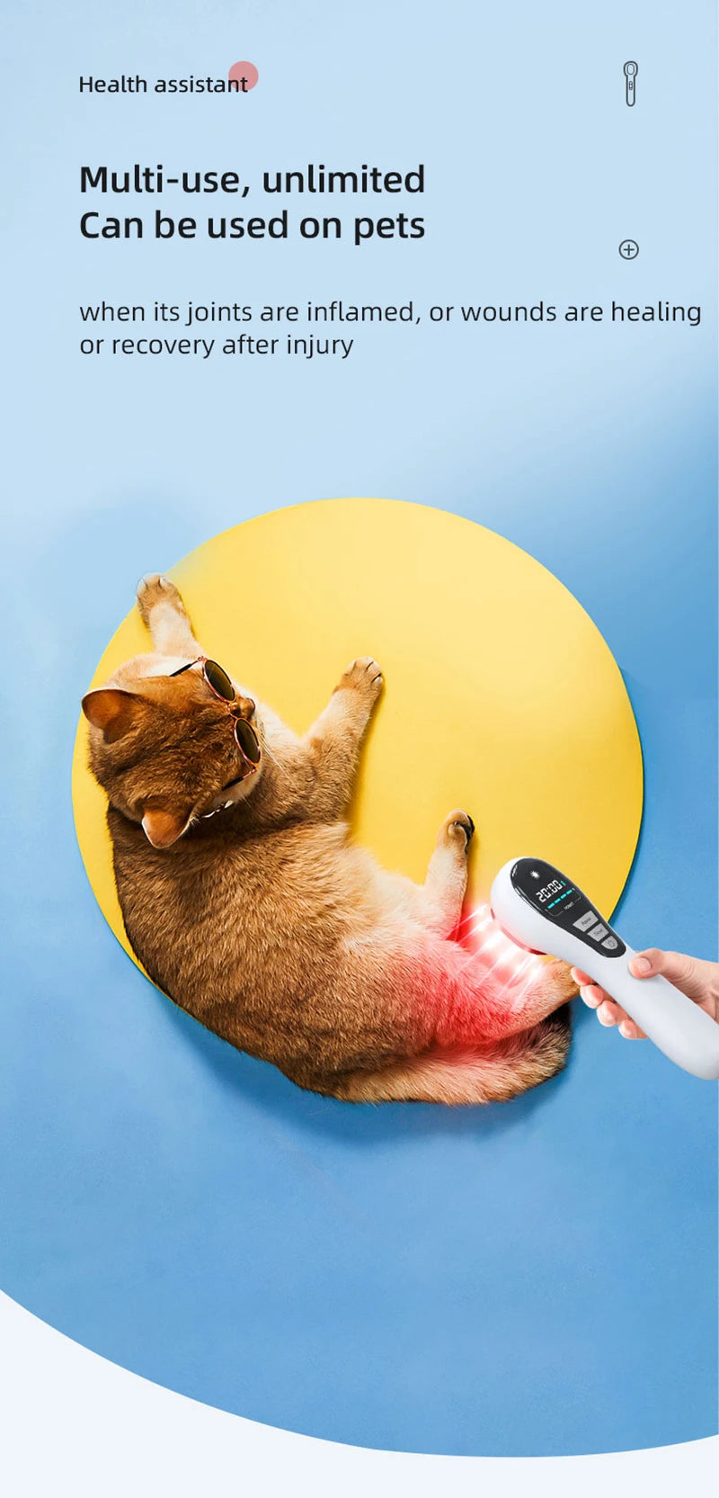 Red Light Therapy Device – Cold Laser Pain Relief & Health Care