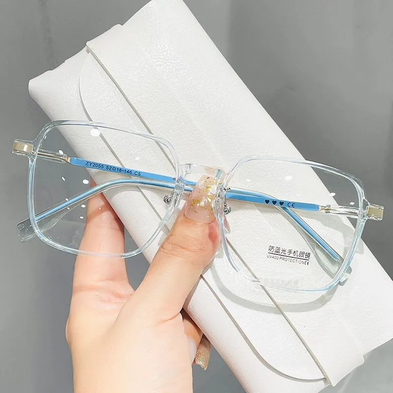 Trendy Anti-Blue Light Reading Glasses – HD Unisex Eyewear
