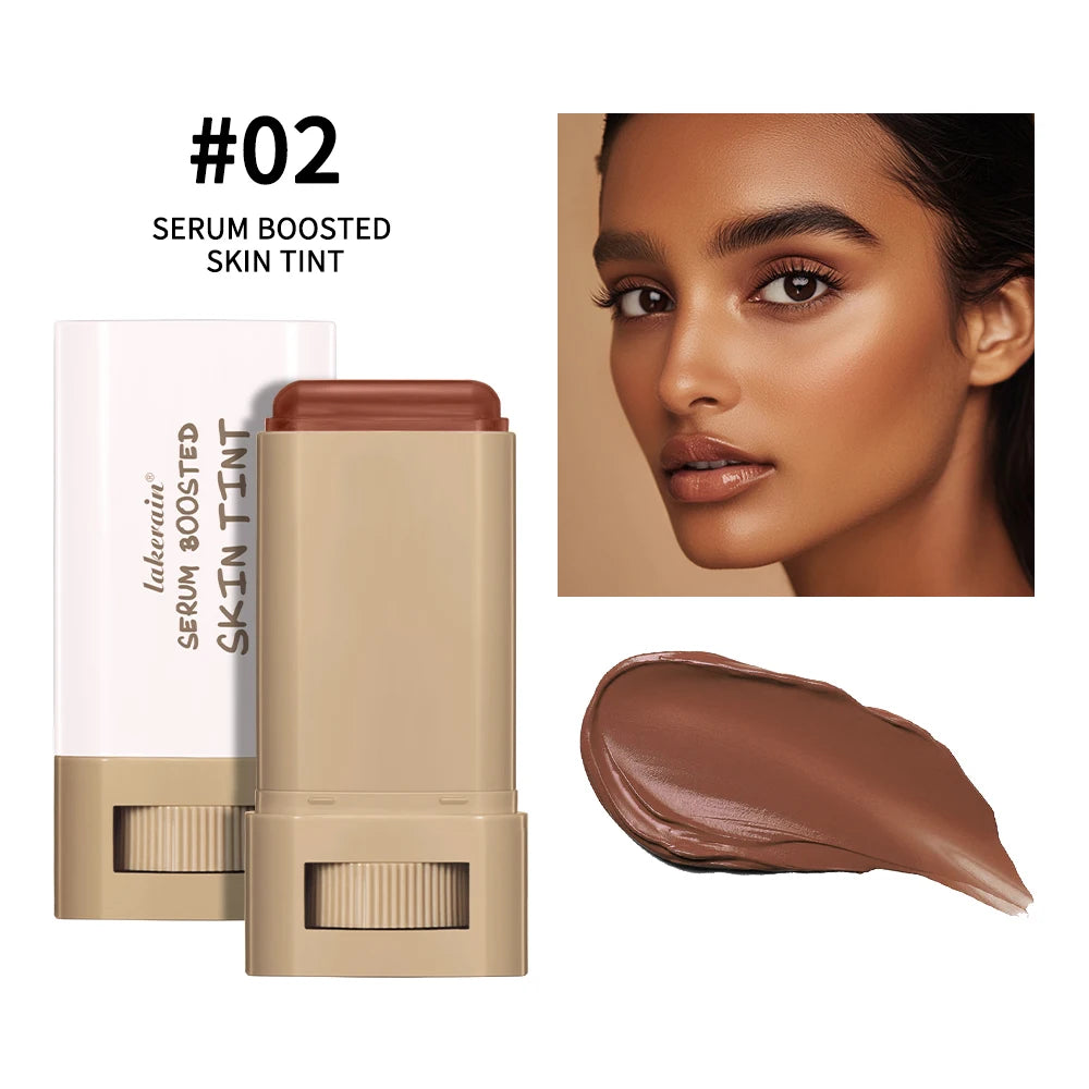 Serum Stick Foundation – High Coverage Skin Tint & Plumping Balm