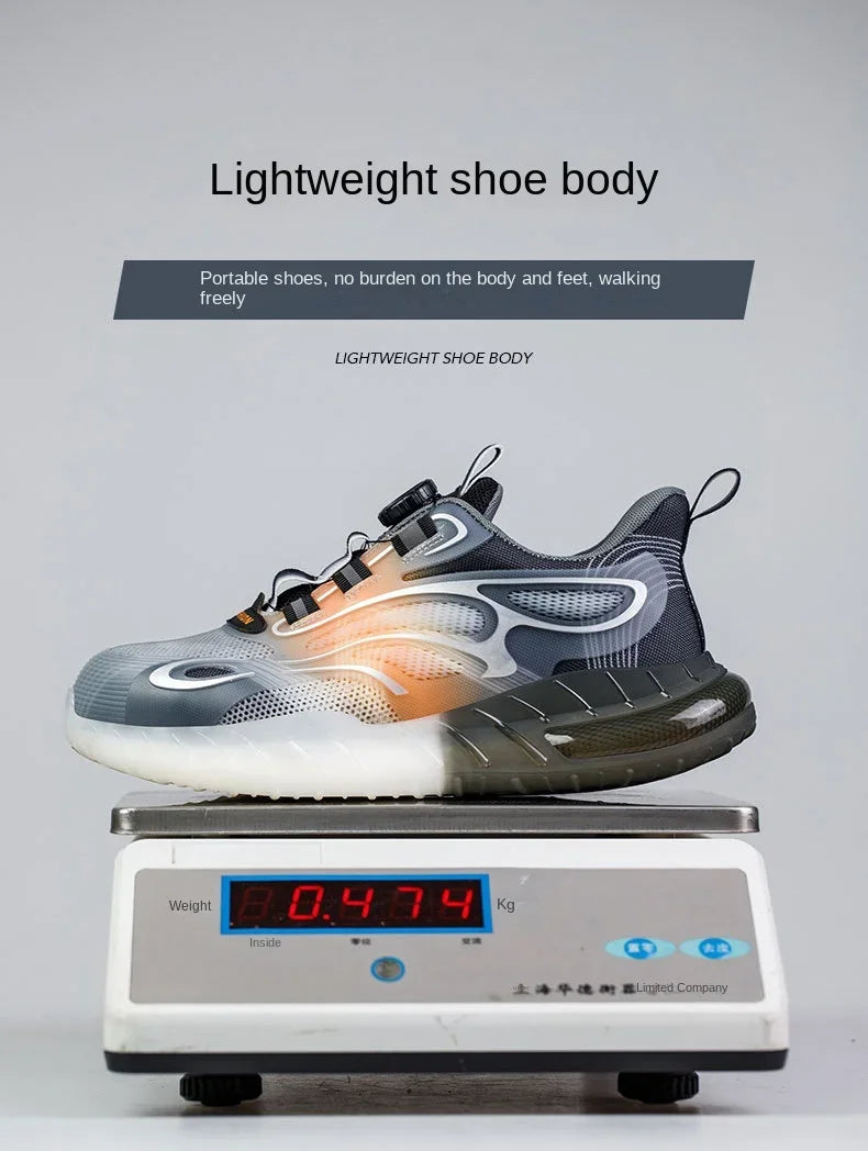 Cartmela Steel Toe Safety Shoes for Men – Breathable