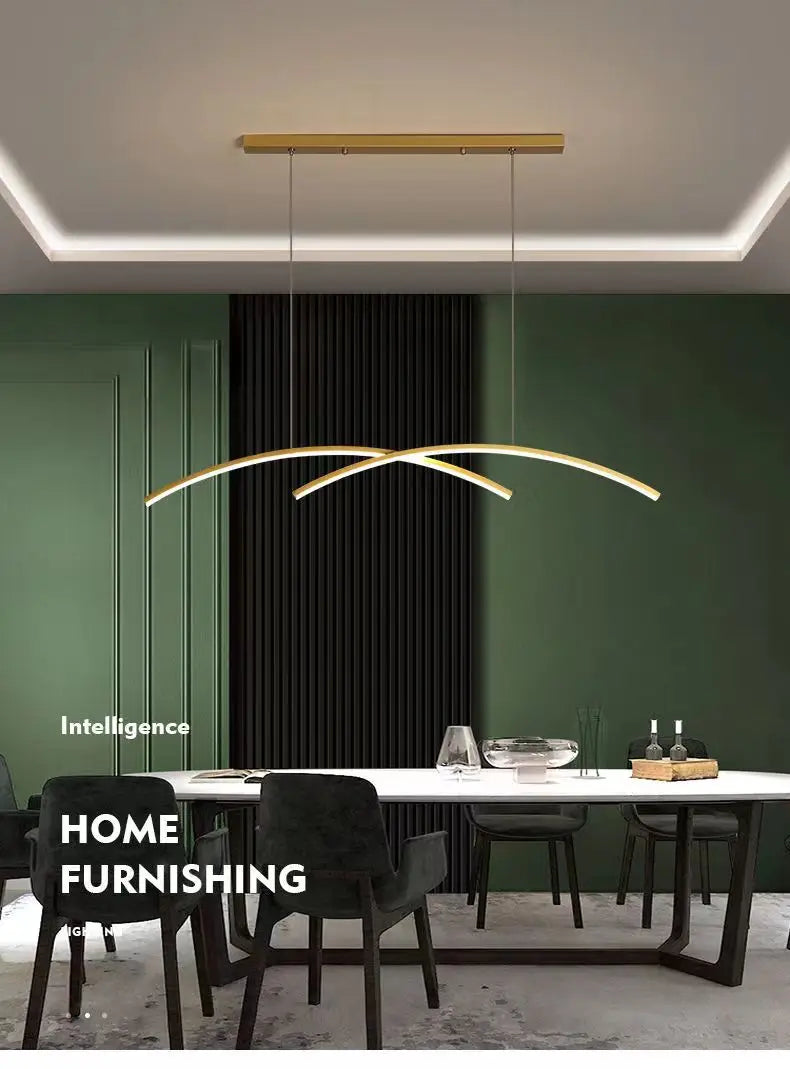 Cartmela Modern LED Chandelier – Nordic Minimalist Decorative Ceiling Light