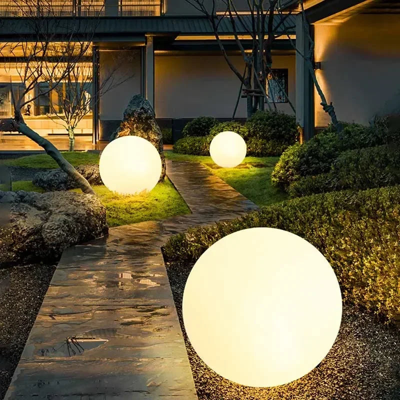 LED Solar Ball Light – Outdoor Garden, USB Charging, Remote Control