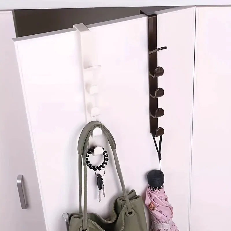 Over-the-Door Hanger Rack – Clothes & Bag Organizer for Home Storage