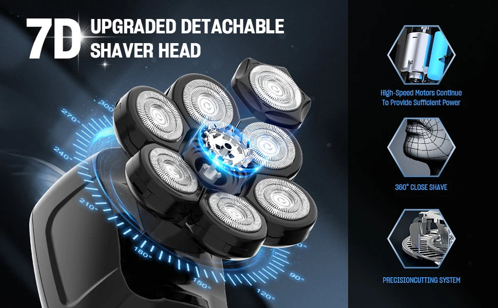 Cartmela Multifunctional Electric Shaver Kit
